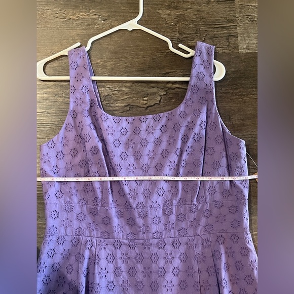 FINAL PRICE NWT Cremieux Purple Lace Dress - Picture 9 of 10